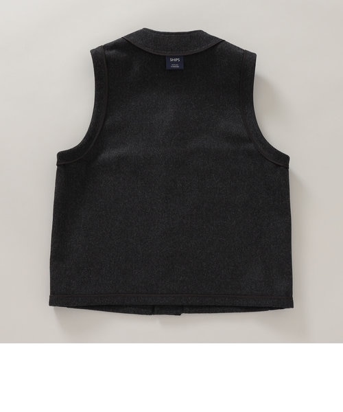 SHIPS STANDARD: ウール/カシミヤ オーバーベスト｜シップスの通販