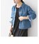 SHIPS any:〈ウォッシャブル〉ショート デニム ジャケット［SHIPS any DENIM］