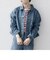 SHIPS any:〈ウォッシャブル〉ショート デニム ジャケット［SHIPS any DENIM］