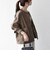 《一部予約》SHIPS any: ノーカラー デニム ブルゾン［SHIPS any DENIM］