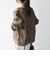 《一部予約》SHIPS any: ノーカラー デニム ブルゾン［SHIPS any DENIM］