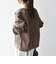 《一部予約》SHIPS any: ノーカラー デニム ブルゾン［SHIPS any DENIM］