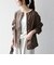 《一部予約》SHIPS any: ノーカラー デニム ブルゾン［SHIPS any DENIM］