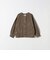 《一部予約》SHIPS any: ノーカラー デニム ブルゾン［SHIPS any DENIM］