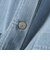 《一部予約》SHIPS any: ノーカラー デニム ブルゾン［SHIPS any DENIM］