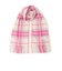 チェック カシミヤ ストール 22FW pink