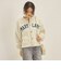 【SHIPS別注】81BRANCA:カレッジ スウェット カーディガン◇