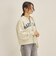 【SHIPS別注】81BRANCA:カレッジ スウェット カーディガン◇