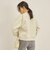 【SHIPS別注】81BRANCA:カレッジ スウェット カーディガン◇