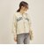 【SHIPS別注】81BRANCA:カレッジ スウェット カーディガン◇