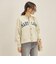 【SHIPS別注】81BRANCA:カレッジ スウェット カーディガン◇