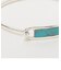 XOLO: ID OPEN TURQIOISE BANGLE バングル