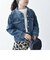 *〈洗濯機可能〉スーパー ストレッチ バックタック デニム ジャケット◇