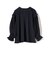 *〈手洗い可能〉ショルダー レイヤード スリーブ タック ブラウス ◇
