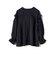 *〈手洗い可能〉ショルダー レイヤード スリーブ タック ブラウス ◇