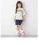Champion: ルーズフィット パッチワーク Tシャツ 110/130 <KIDS>◇