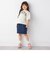 Champion: ルーズフィット パッチワーク Tシャツ 110/130 <KIDS>◇