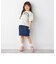 Champion: ルーズフィット パッチワーク Tシャツ 110/130 <KIDS>◇
