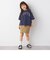 Champion: ルーズフィット パッチワーク Tシャツ 110/130 <KIDS>◇
