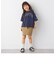 Champion: ルーズフィット パッチワーク Tシャツ 110/130 <KIDS>◇