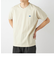 【SHIPS any別注】LACOSTE: ワンポイント ロゴ ピケ クルーネック Tシャツ 24SS◇