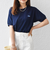 【SHIPS any別注】LACOSTE: ワンポイント ロゴ ピケ クルーネック Tシャツ 24SS◇