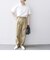 SHIPS any:〈洗濯機可能〉STANDARD ハイウエスト チノ パンツ<WOMEN>