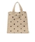SHIPS any: ドット リネン コットン マーケット トートバッグ