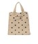 SHIPS any: ドット リネン コットン マーケット トートバッグ