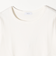 SHIPS any:〈洗濯機可能〉テレコ リブ ハーフスリーブ TEE