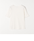 SHIPS any:〈洗濯機可能〉テレコ リブ ハーフスリーブ TEE
