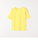 SHIPS any:〈洗濯機可能〉テレコ リブ ハーフスリーブ TEE