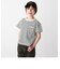 UNIVERSAL OVERALL: WINDY Jr. ボーダー Tシャツ <KIDS>◇