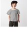 UNIVERSAL OVERALL: WINDY Jr. ボーダー Tシャツ <KIDS>◇