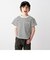 UNIVERSAL OVERALL: WINDY Jr. ボーダー Tシャツ <KIDS>◇