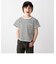UNIVERSAL OVERALL: WINDY Jr. ボーダー Tシャツ <KIDS>◇