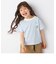UNIVERSAL OVERALL: WINDY Jr. ボーダー Tシャツ <KIDS>◇