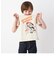 UNIVERSAL OVERALL: DISCOLOR プリント Tシャツ <KIDS>◇