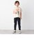UNIVERSAL OVERALL: DISCOLOR プリント Tシャツ <KIDS>◇