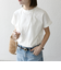 《一部追加予約》SHIPS any:〈抗菌防臭/洗濯機可能〉USAコットン フレンチスリーブ TEE