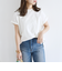 《一部追加予約》SHIPS any:〈抗菌防臭/洗濯機可能〉USAコットン フレンチスリーブ TEE