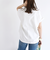 《一部追加予約》SHIPS any:〈抗菌防臭/洗濯機可能〉USAコットン フレンチスリーブ TEE