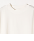 《一部追加予約》SHIPS any:〈抗菌防臭/洗濯機可能〉USAコットン フレンチスリーブ TEE