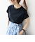《一部追加予約》SHIPS any:〈抗菌防臭/洗濯機可能〉USAコットン フレンチスリーブ TEE