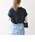 《一部追加予約》SHIPS any:〈抗菌防臭/洗濯機可能〉USAコットン フレンチスリーブ TEE