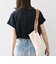 《一部追加予約》SHIPS any:〈抗菌防臭/洗濯機可能〉USAコットン フレンチスリーブ TEE