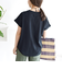 《一部追加予約》SHIPS any:〈抗菌防臭/洗濯機可能〉USAコットン フレンチスリーブ TEE