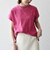 《一部追加予約》SHIPS any:〈抗菌防臭/洗濯機可能〉USAコットン フレンチスリーブ TEE