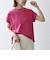 《一部追加予約》SHIPS any:〈抗菌防臭/洗濯機可能〉USAコットン フレンチスリーブ TEE