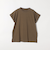 《一部追加予約》SHIPS any:〈抗菌防臭/洗濯機可能〉USAコットン フレンチスリーブ TEE